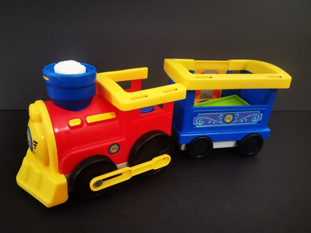 Little people load and go train discount
