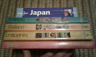 Travel books (bundle of 4) - Thailand, Malaysia, Java, Philippines