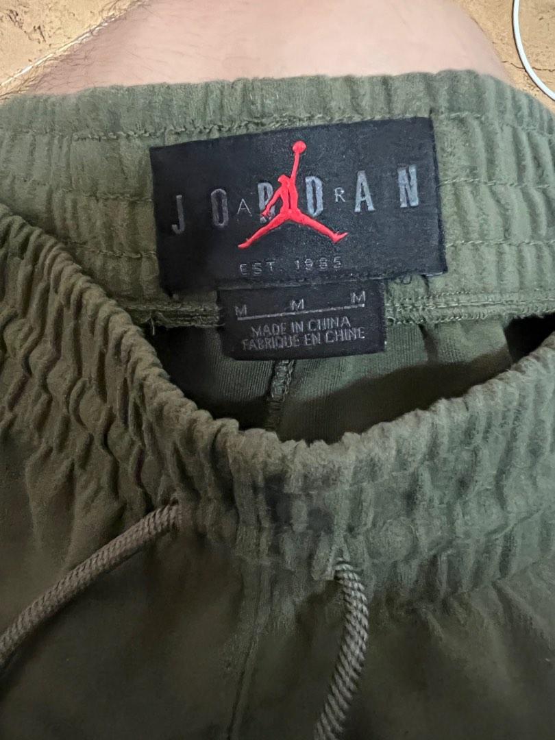 Travis scott Jordan washed suede shorts, Men's Fashion, Bottoms