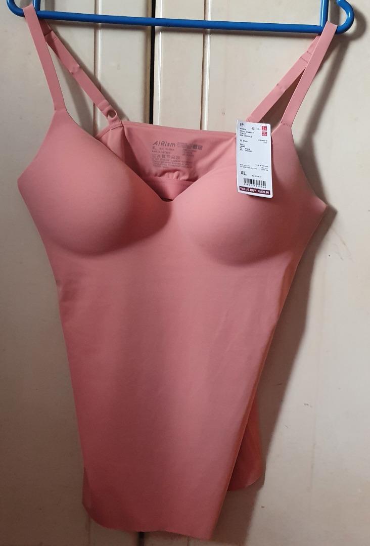 Uniqlo Airism Seamless V-Neck Bra Camisole (Brand New with Tag)