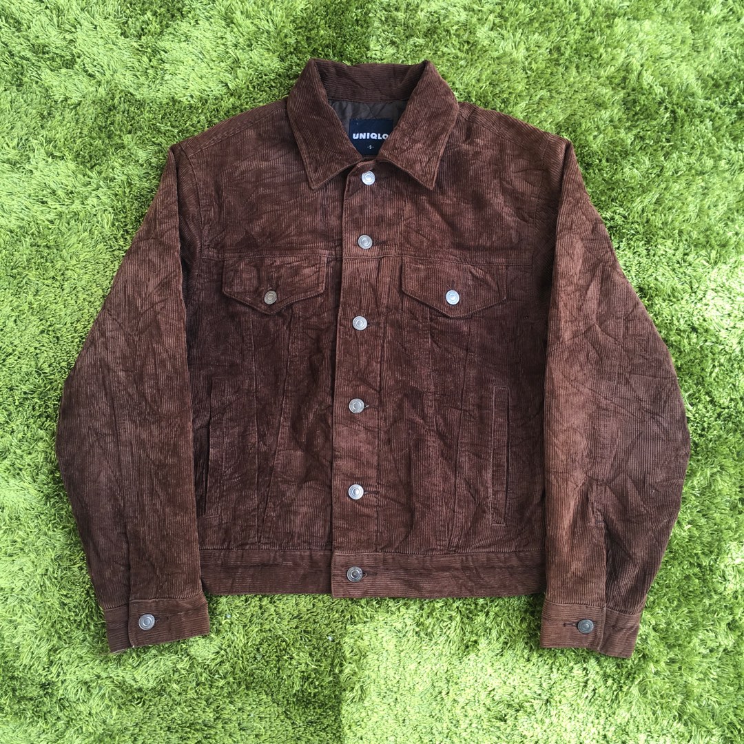 Uniqlo Cords Jacket, Men's Fashion, Coats, Jackets and Outerwear on