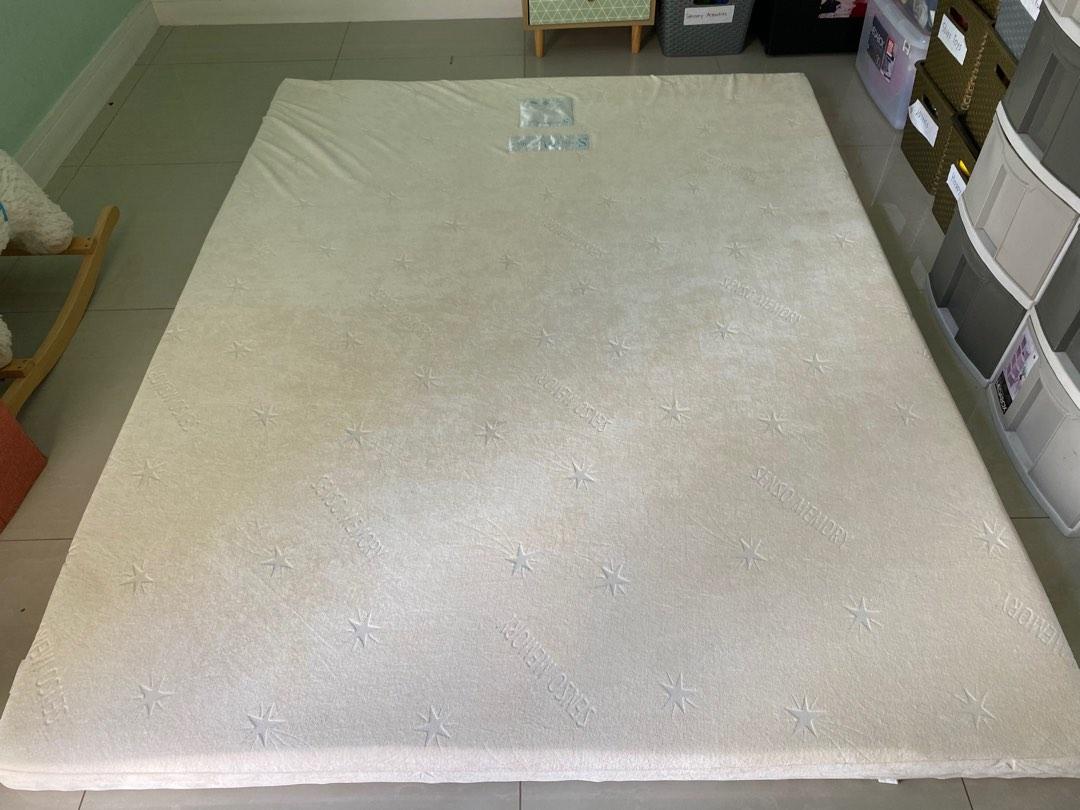 Uratex 3in Senso Memory Foam Topper Queen Size, Furniture & Home Living, Furniture, Bed Frames