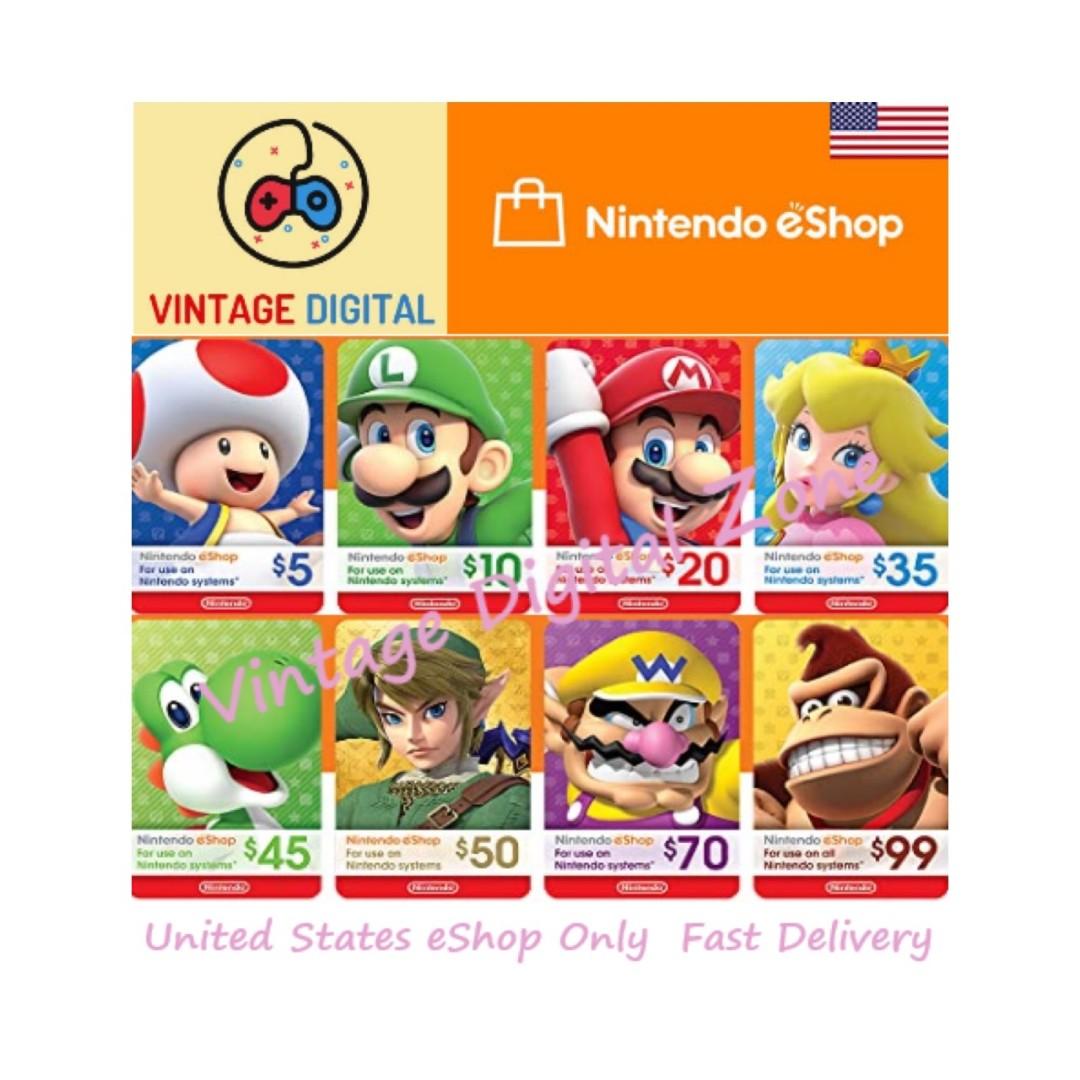 Nintendo eShop $20 Gift Card (US) - Digital Code