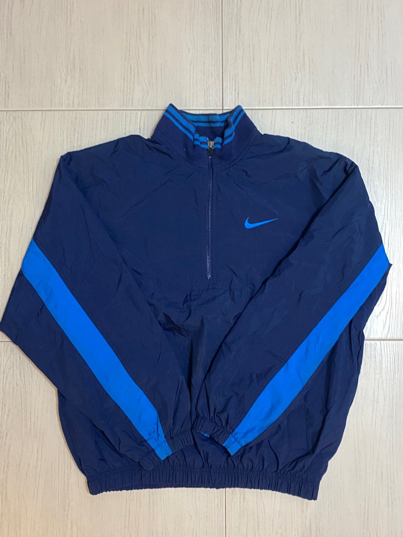 Vintage Blue Nike Windbreaker, Men's Fashion, Coats, Jackets and