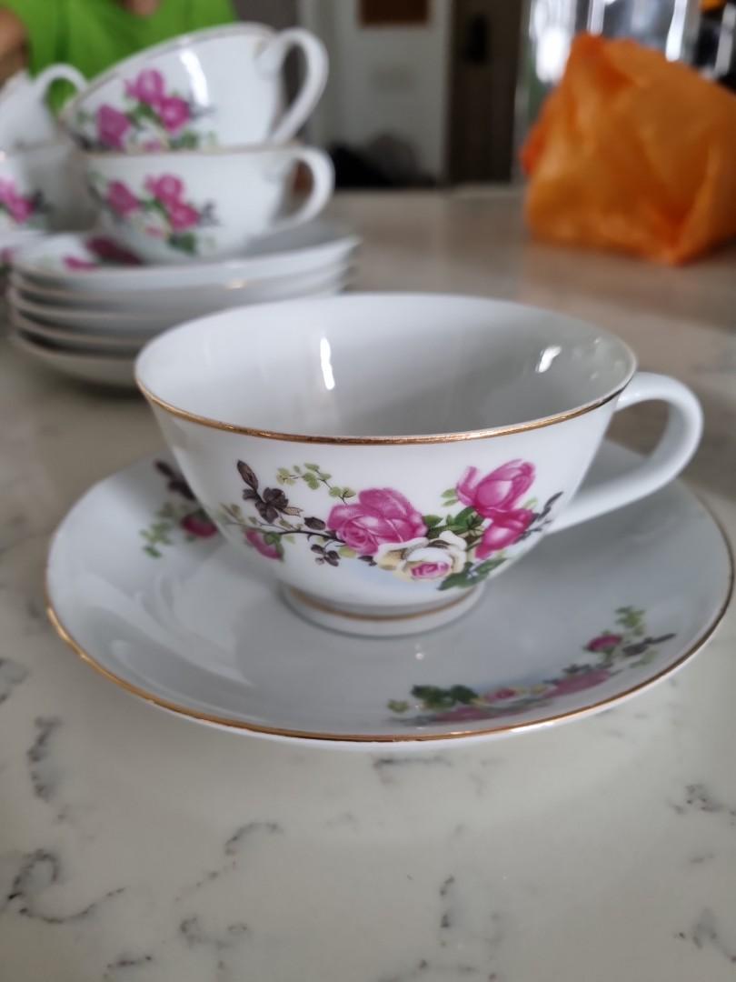 Vintage English Teapot Set, Furniture & Home Living, Kitchenware