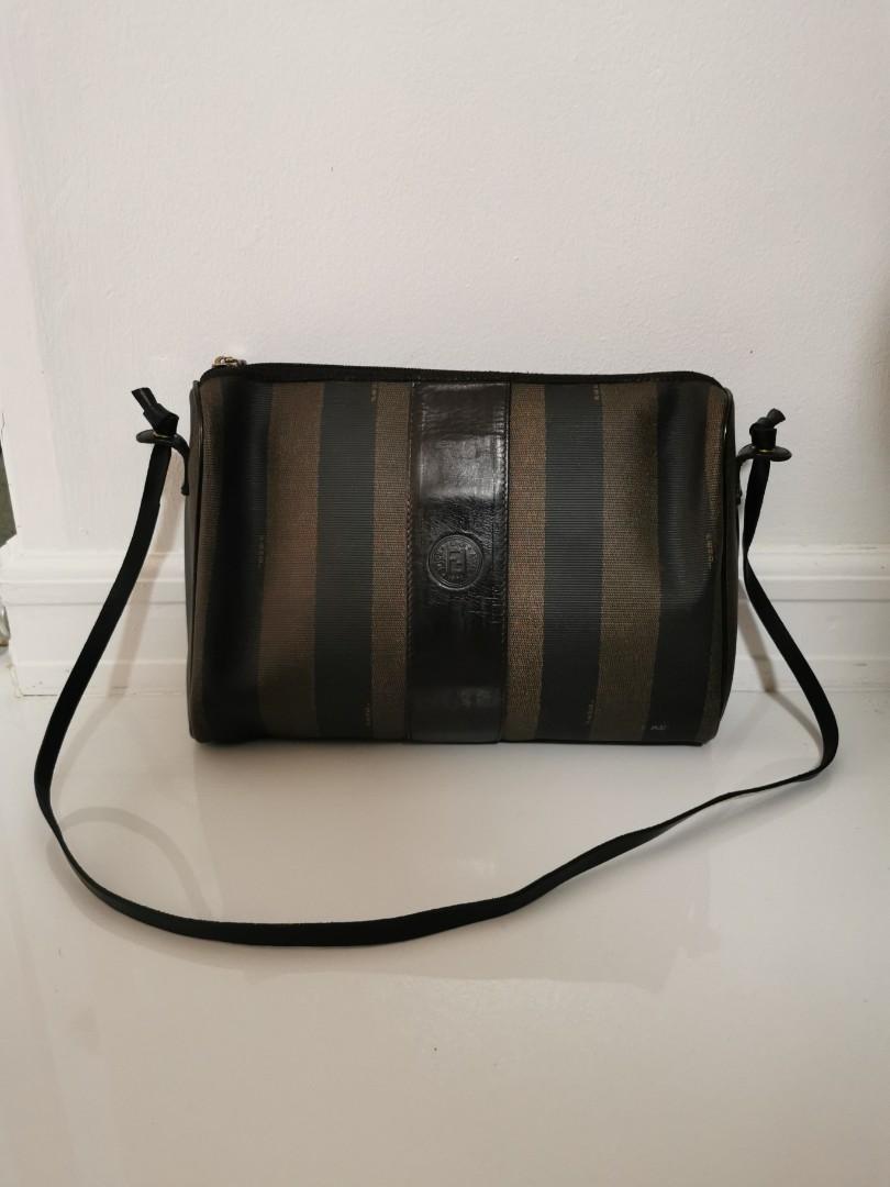 Vintage fendi pequin hot sale crossbody
