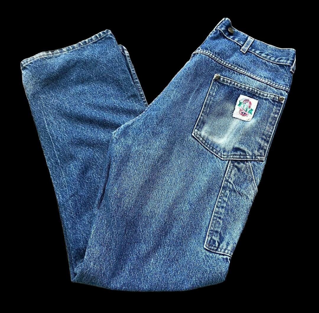 Vintage Key Workwear Denim Pants, Men's Fashion, Bottoms, Jeans on