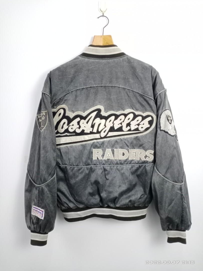 Vintage los angeles raiders varsity jacket, Men's Fashion, Coats