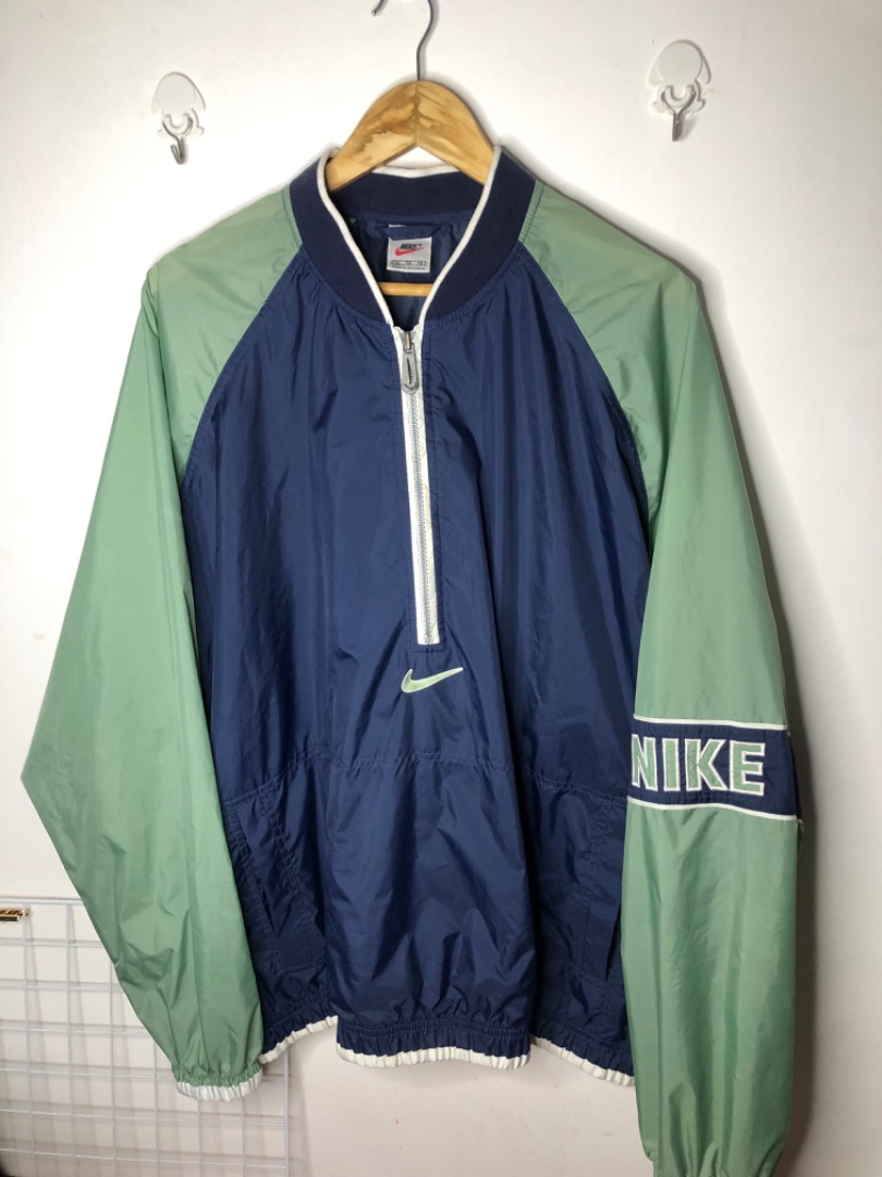 mens nike half zip windbreaker