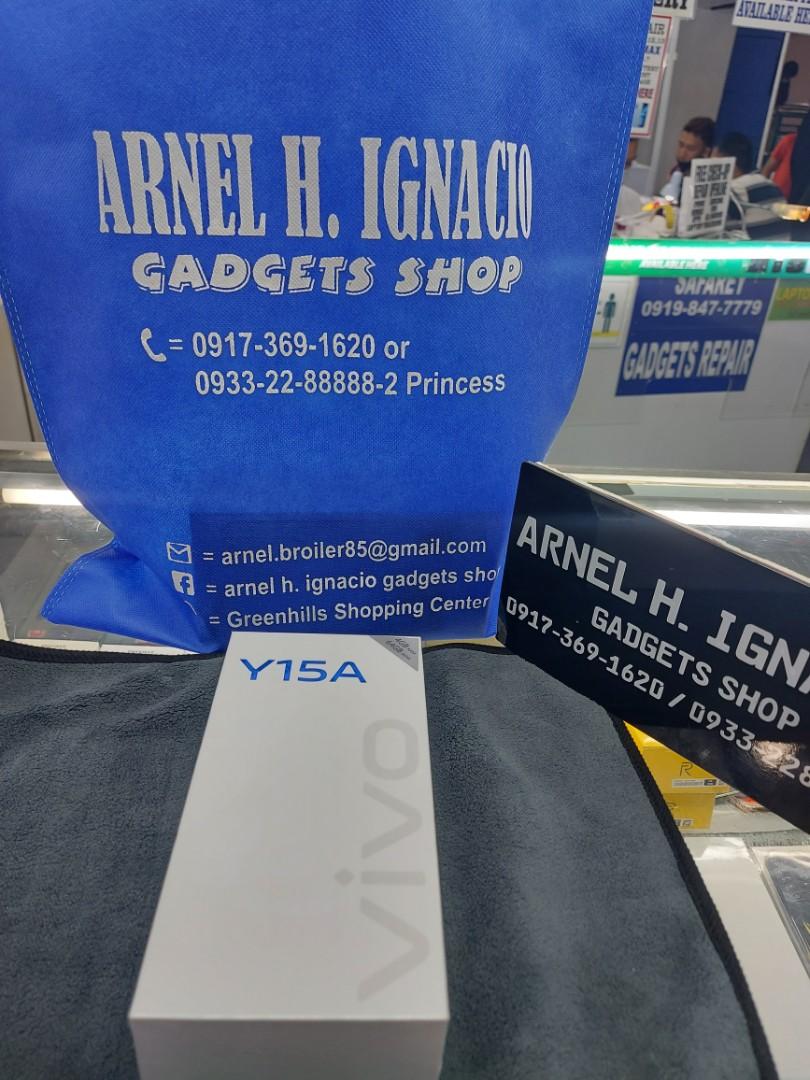 Vivo Y15A (Category: Vivo) located in San Juan City. Submitted by ignacioarnelgadgetshop (Listing ID 1190215913, Image 2). Description: color wave green 1year warranty 100% original and legit.