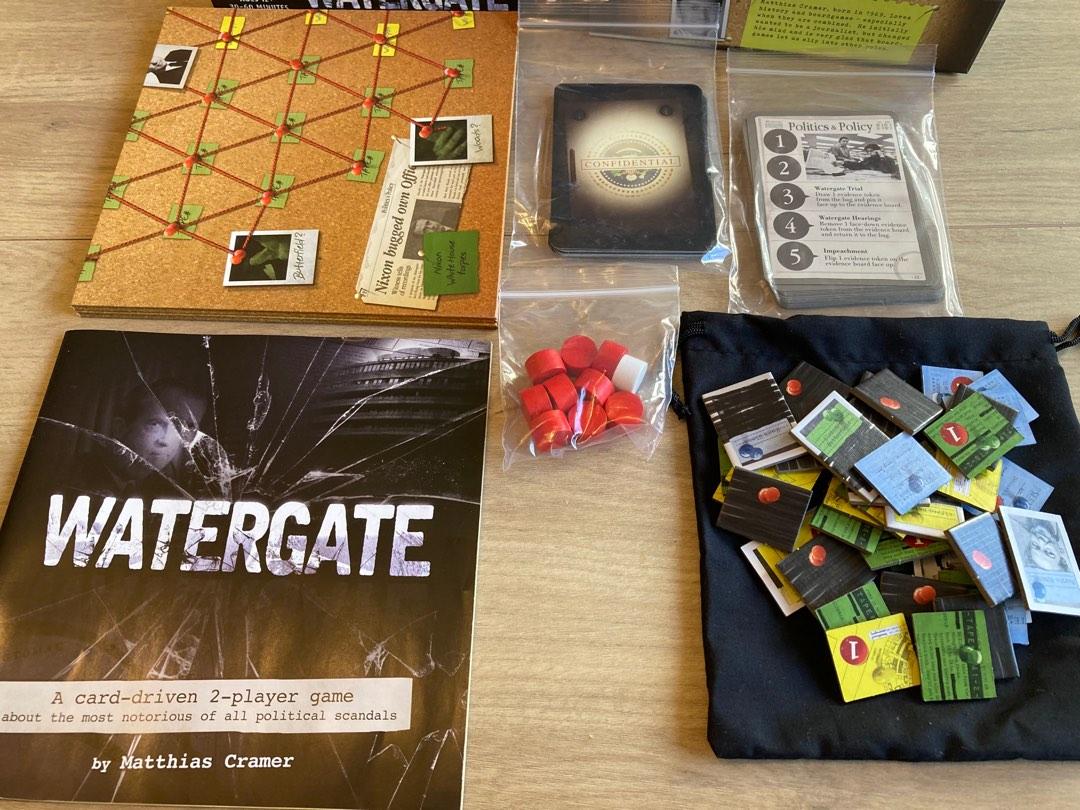 Watergate board game, Hobbies & Toys, Toys & Games on Carousell
