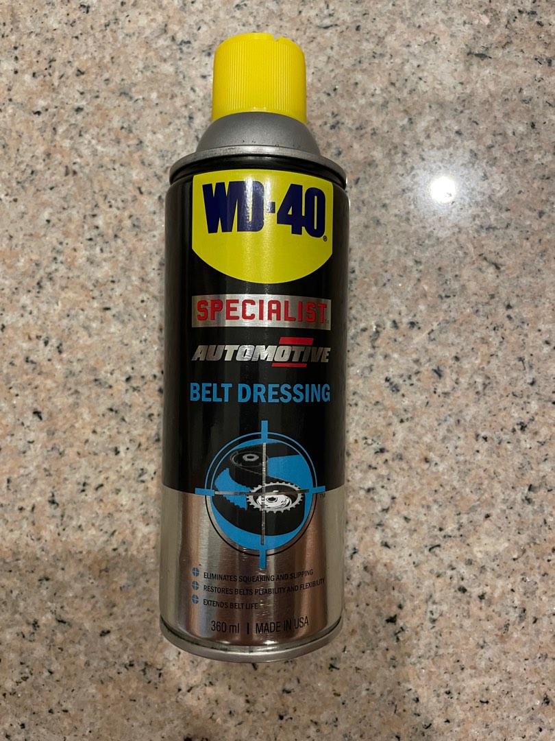 WD 40 Automotive Belt Dressing spray, Furniture & Home Living, Cleaning