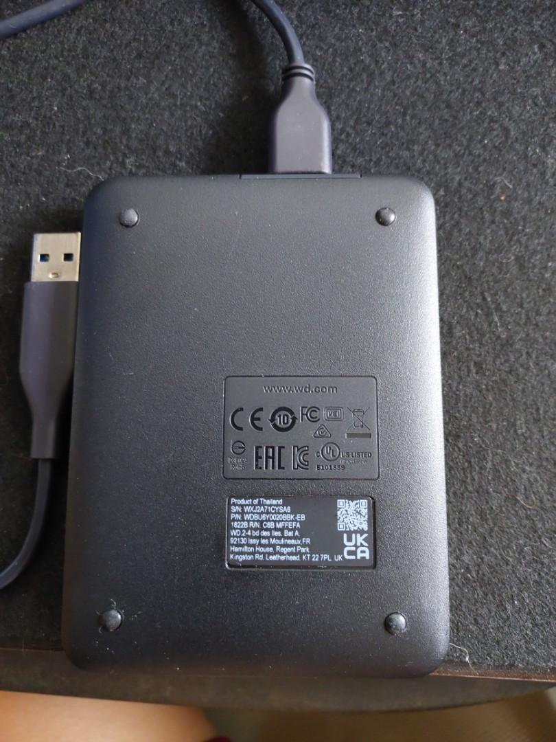 WD Elements 2TB external HDD, Computers & Tech, Parts & Accessories