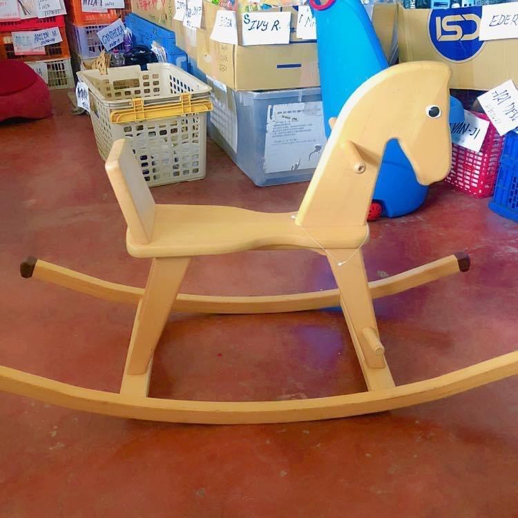 Wooden Rocking horse Geuther brand