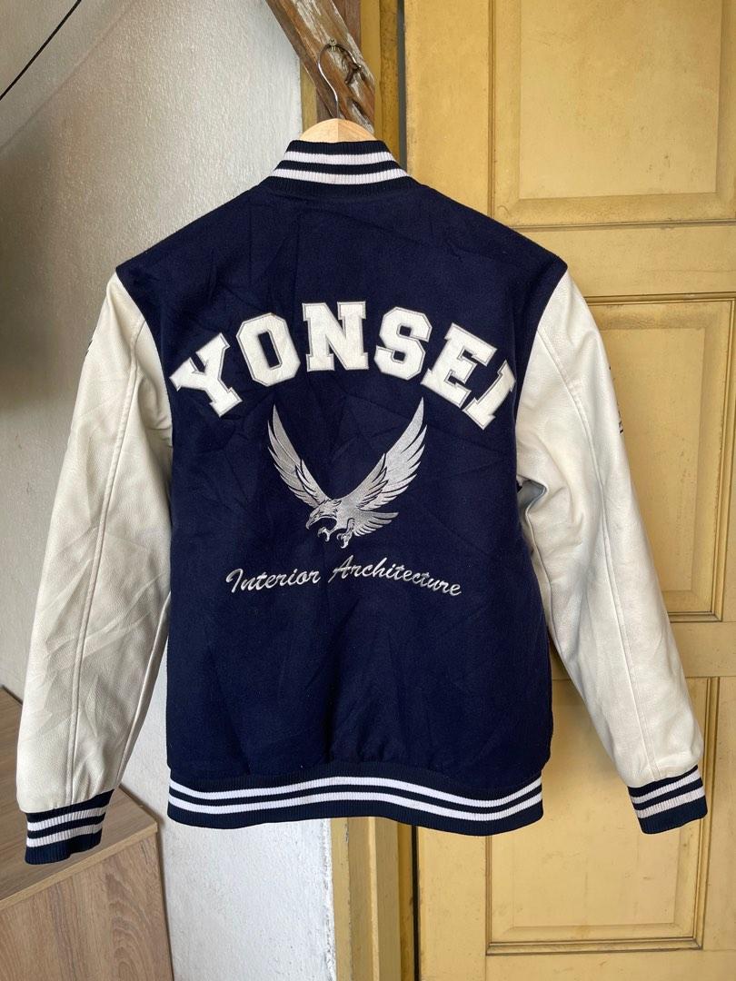 Yonsei Varsity Jacket, Men's Fashion, Coats, Jackets and Outerwear on ...