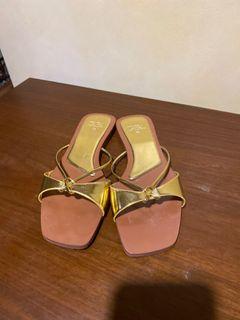 Zara Gold Sandals