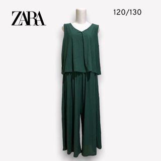 Zara Green Jumpsuit Sifon Mewah