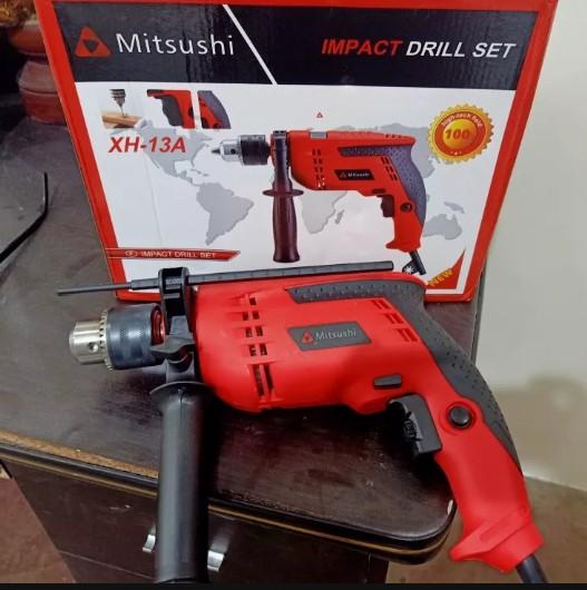 Mitsushi impact drill outlet