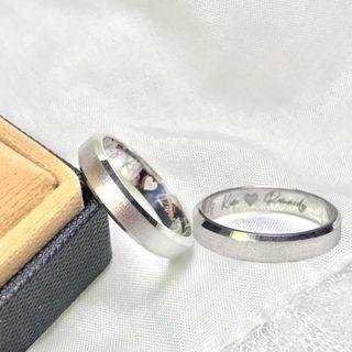 14 K White Gold Wedding Ring