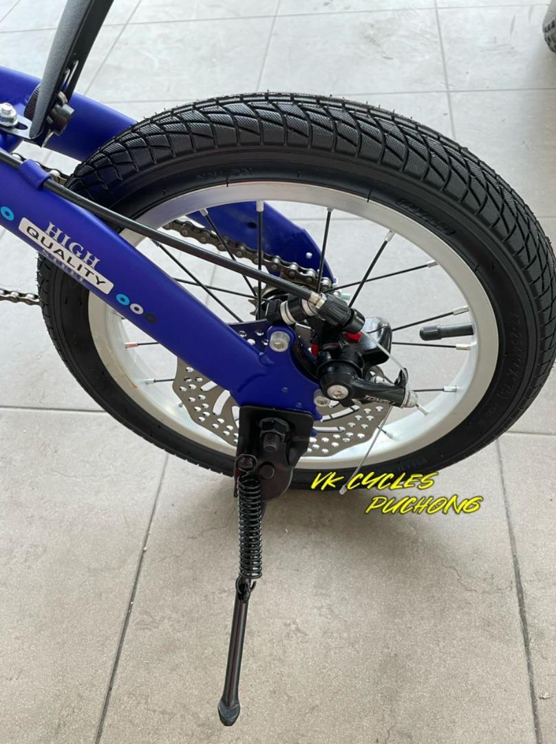 14 Treking Folding Bike Disc Brake 14 Inch Folding Bike Alloy Rim