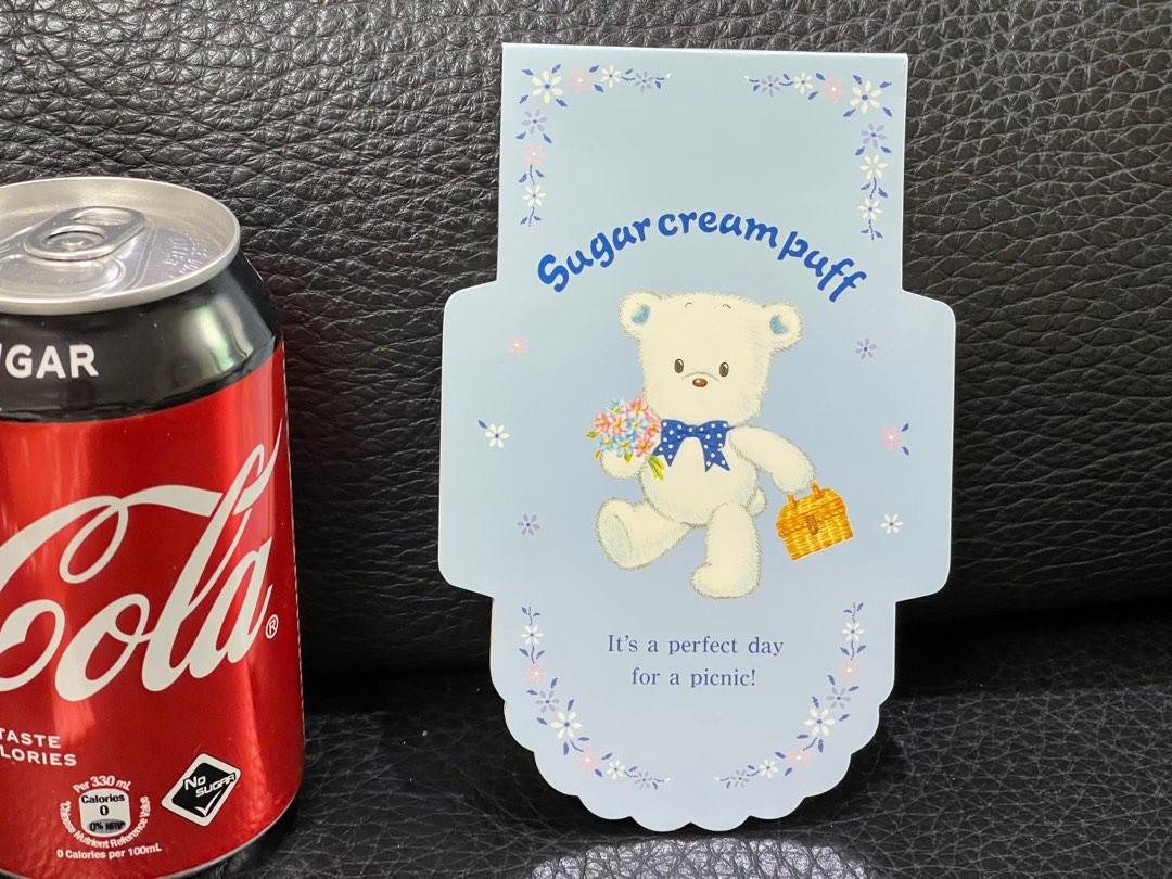 1996 Sanrio Sugar Cream Puff Memo, 興趣及遊戲, 收藏品及紀念品, 古董收藏 Carousell