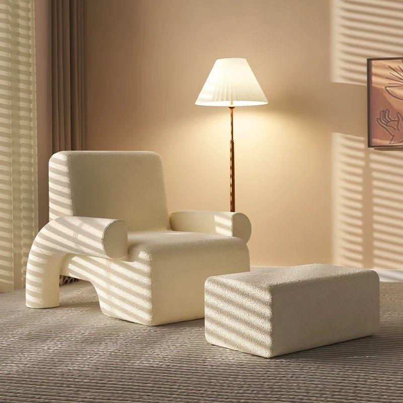 1 seater Sofa Armchair Fully Customisation in High Quality Boucle