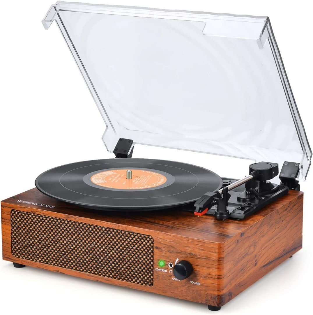 3608 LAUSON Record Player Turntable 3 Speed Vinyl Record Player