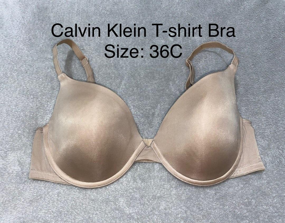 36C/38B Calvin Klein Modern Fit Tshirt Bra, Women's Fashion