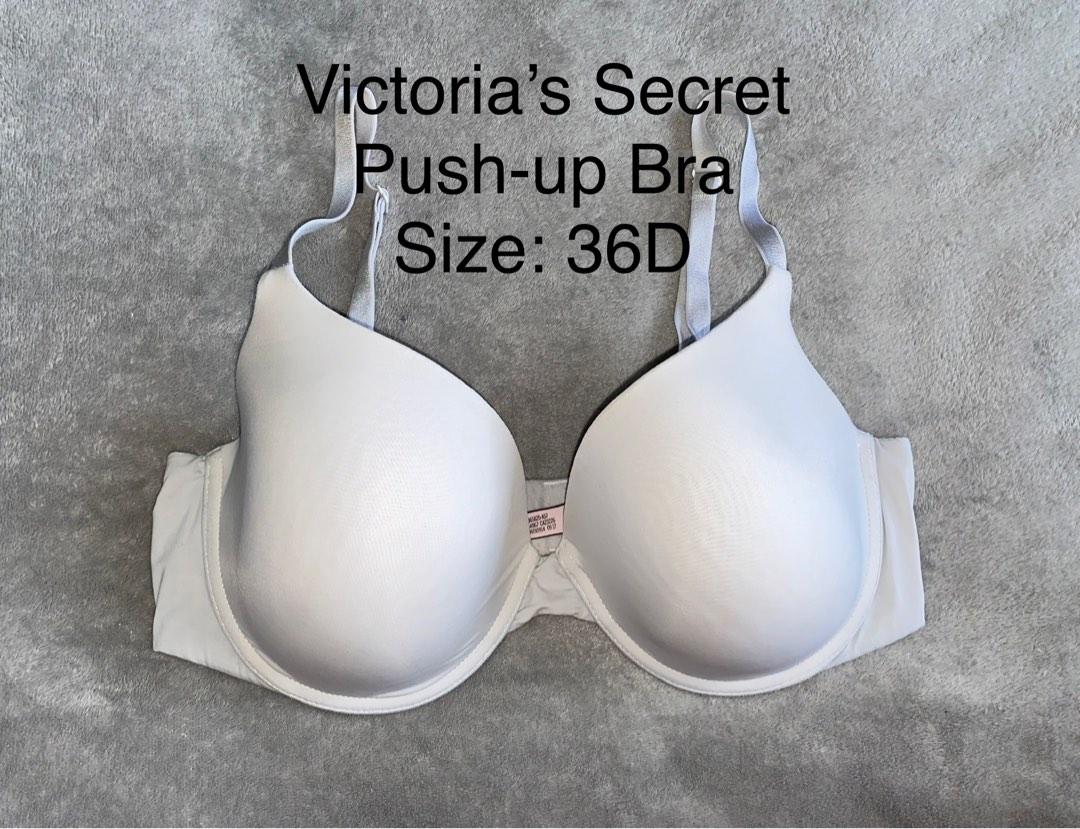 36D/38C Victoria's Secret Push-up Bra, Women's Fashion, Undergarments &  Loungewear on Carousell