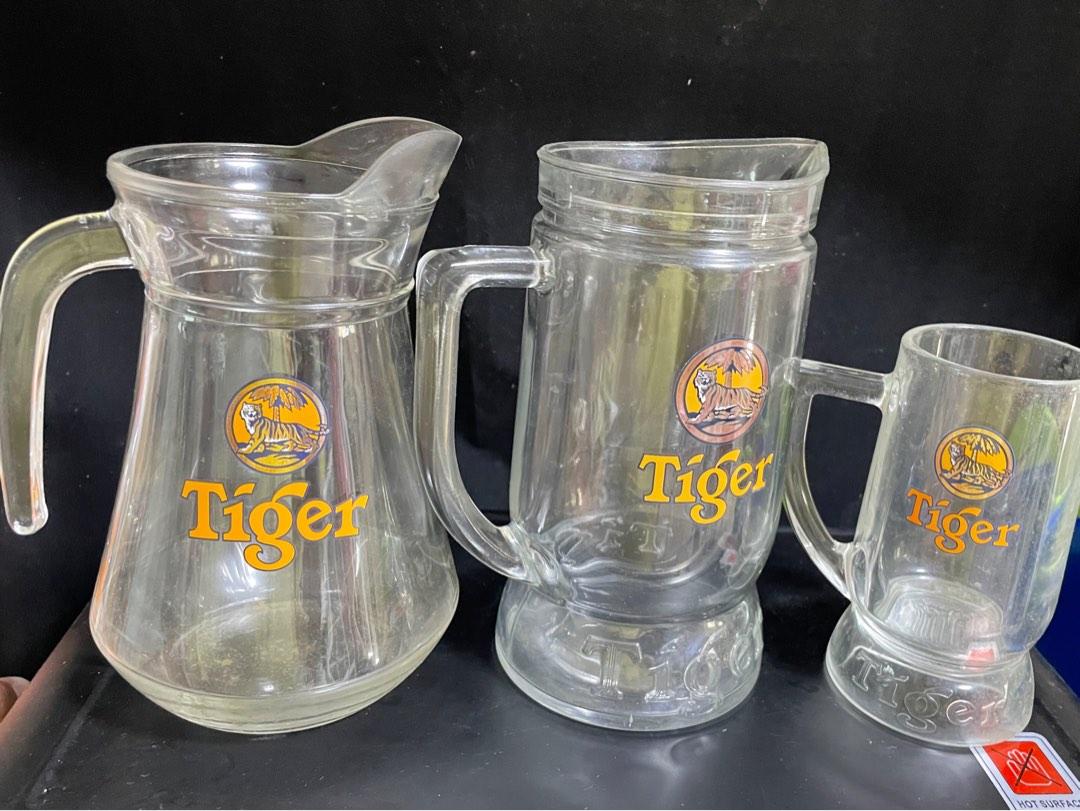 3 types of Tiger Beer mugs, Hobbies & Toys, Memorabilia & Collectibles