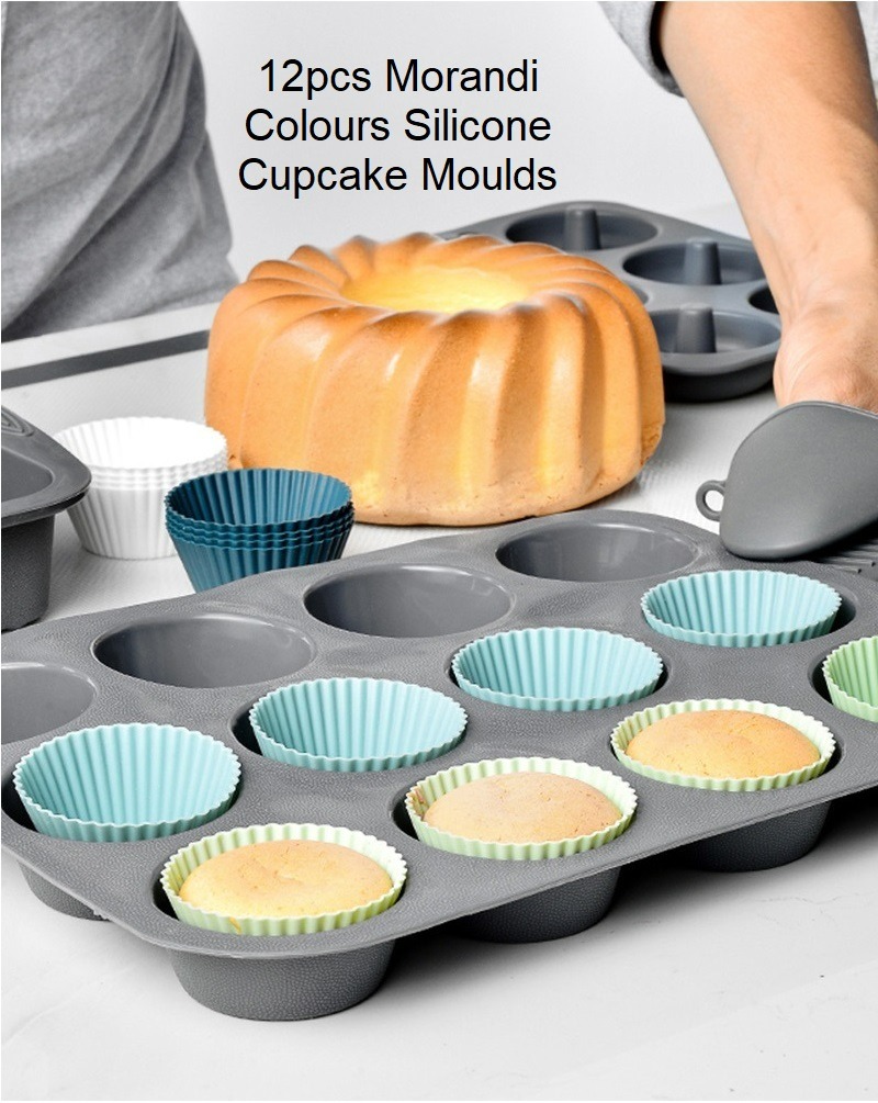 1pc Silicone Bread Baking Pan, Morandi Color Non-stick Loaf Pan