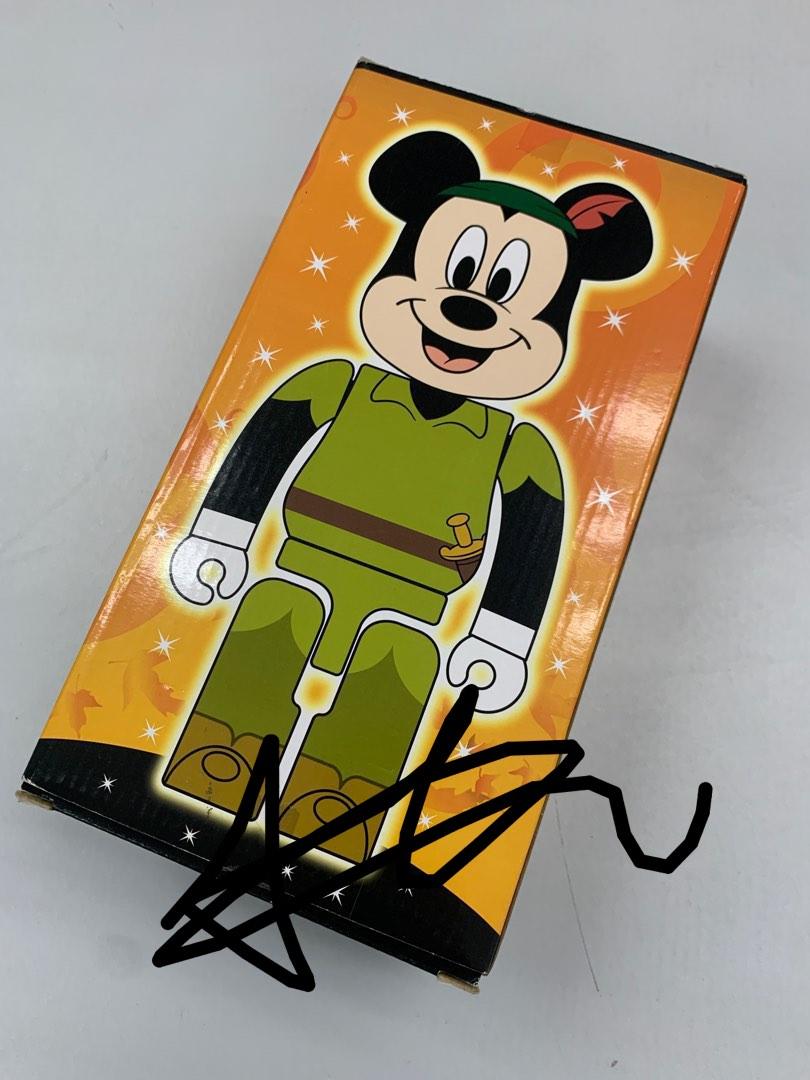 全新2009 400% Bearbrick Disney 迪士尼Mickey Mouse as Peter Pan 