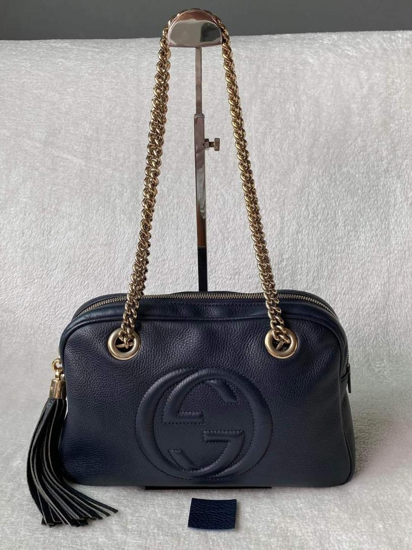 Gucci double chain bag sales