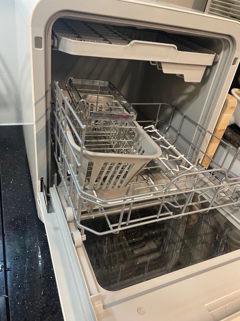 樂信 Rasonic 座檯式洗碗碟機 RDWJ6W dishwasher, 家庭電器, 廚房電器, 洗碗碟機 Carousell