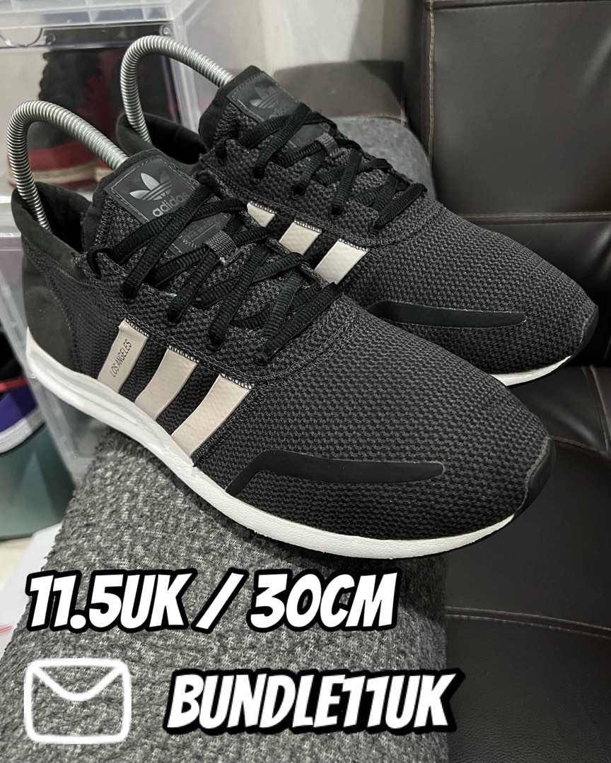 Adidas los angeles hot sale black and white