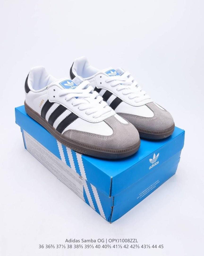 25cm adidas originals samba vegan 白-