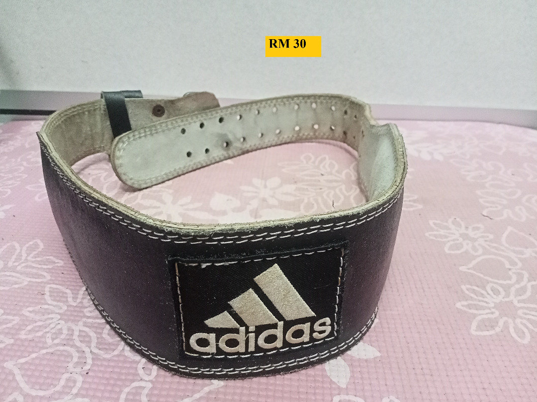 Adidas Leather Weight Lifting Belt