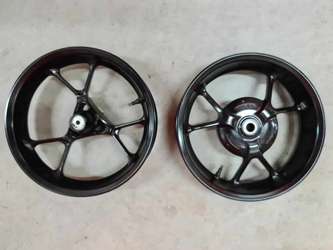 Aerox Original rims unused, Motorcycles, Motorcycle Accessories on ...