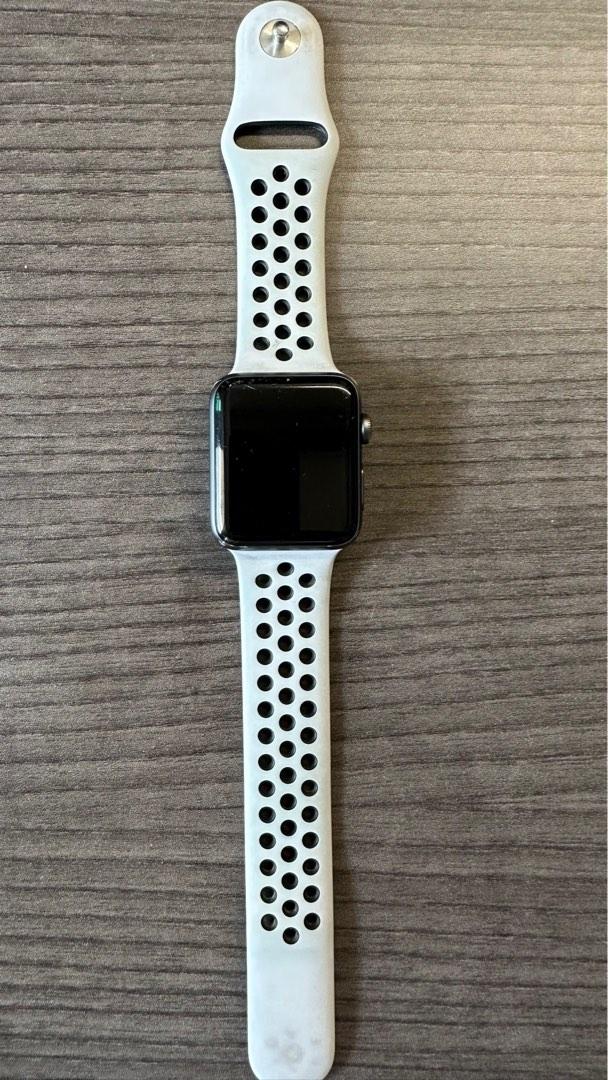 White nike apple watch series 3 outlet