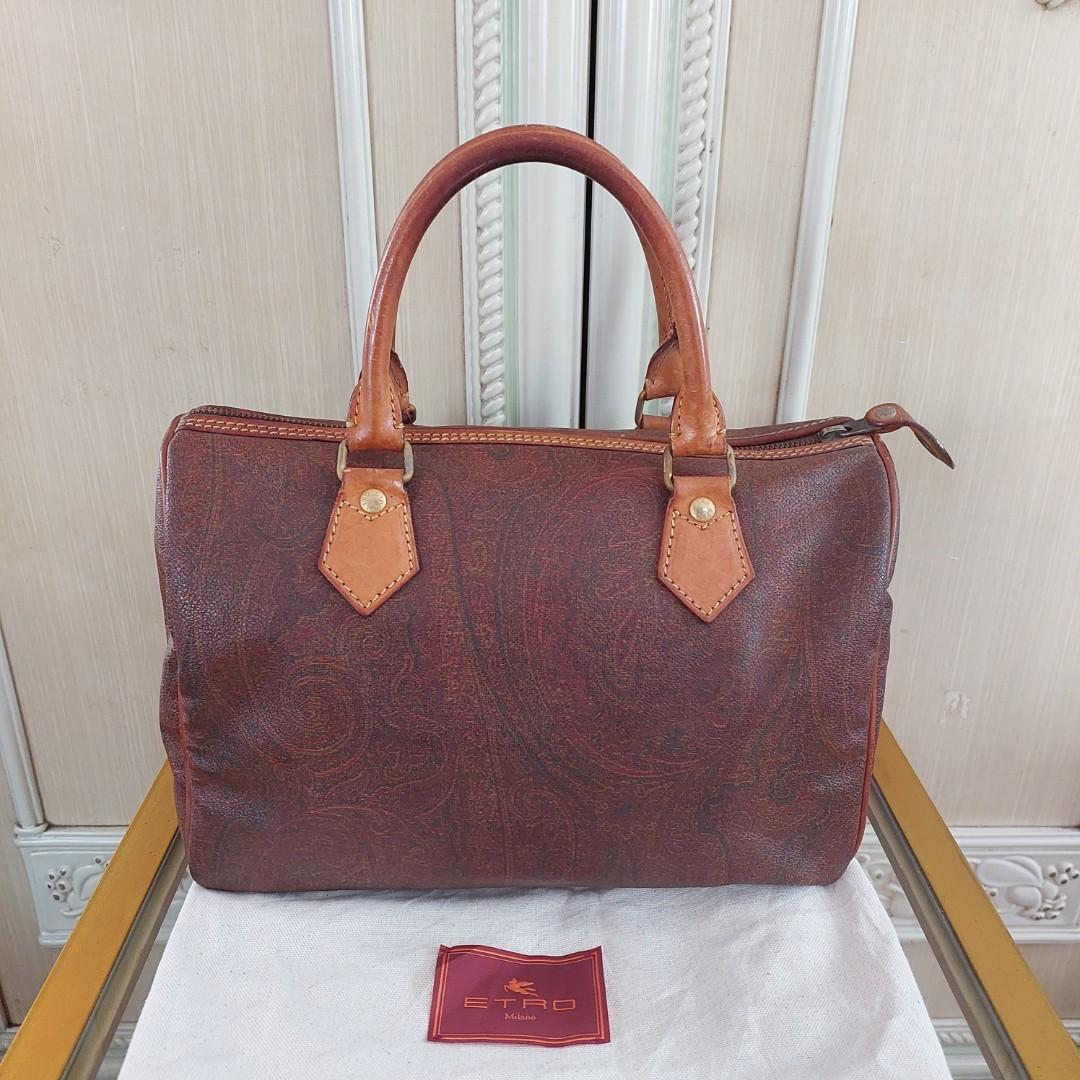 Authentic ETRO Milano Speedy 30, Luxury, Bags & Wallets on Carousell