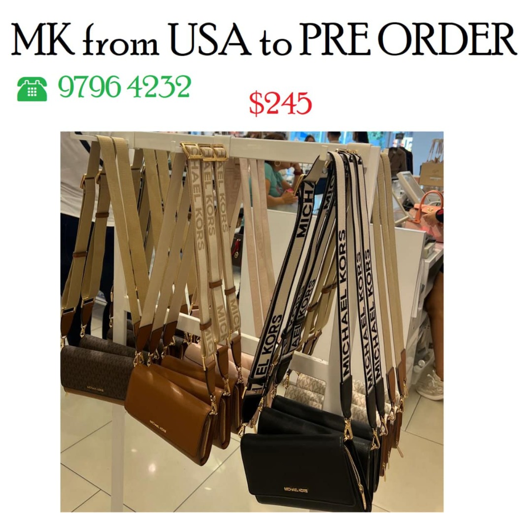Authentic New From USA Michael Kors Crossbody Bag to Pre Order, Luxury,  Bags & Wallets on Carousell