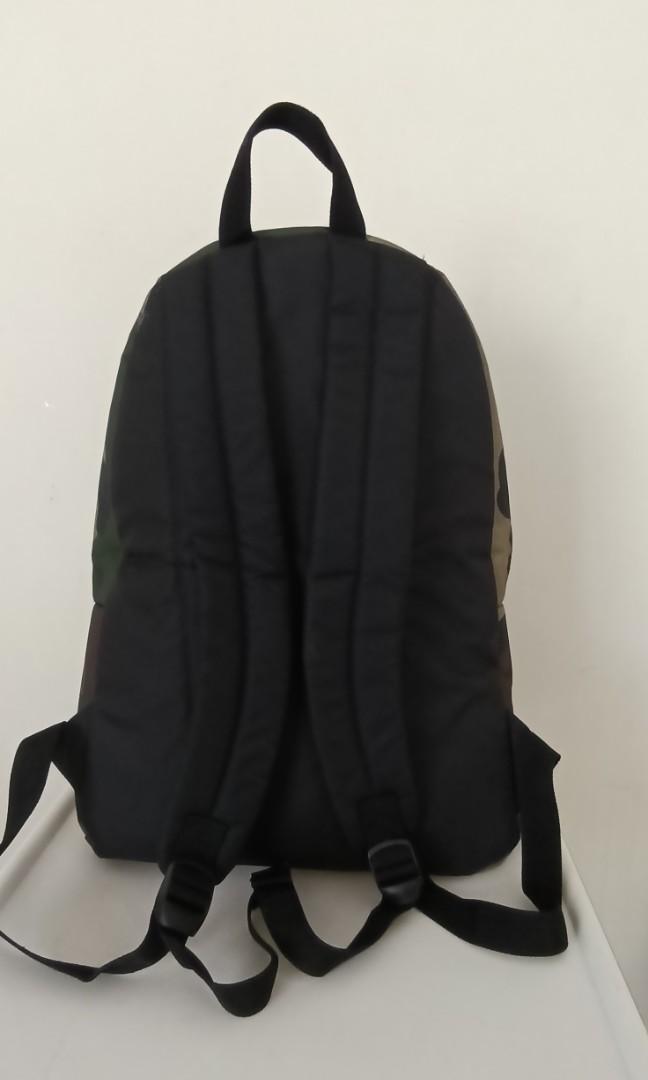 Backpack (Category: Backpacks) located in Singapore. Submitted by green62 (Listing ID 1190339560, Image 5). Description: Bought a few backpacks for children. Brand new. Very good & new condition. Height 40cm Width 30cm Depth. 16cm + 4cm front pouch please allow 1-2cm error in measurements Self collect at my place in Bishan..