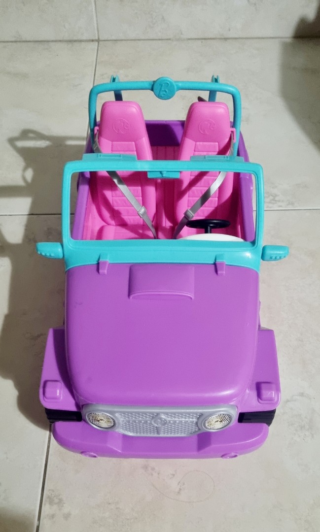 Barbie Car, Hobbies & Toys, Toys & Games on Carousell