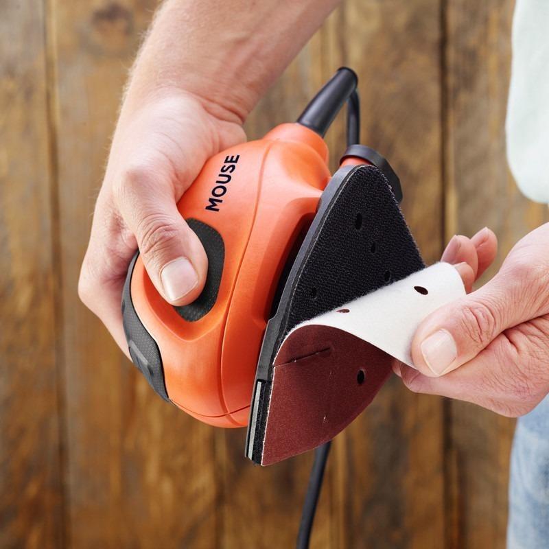 Buy Black + Decker Mouse Sander with 10 Accessories - 55W