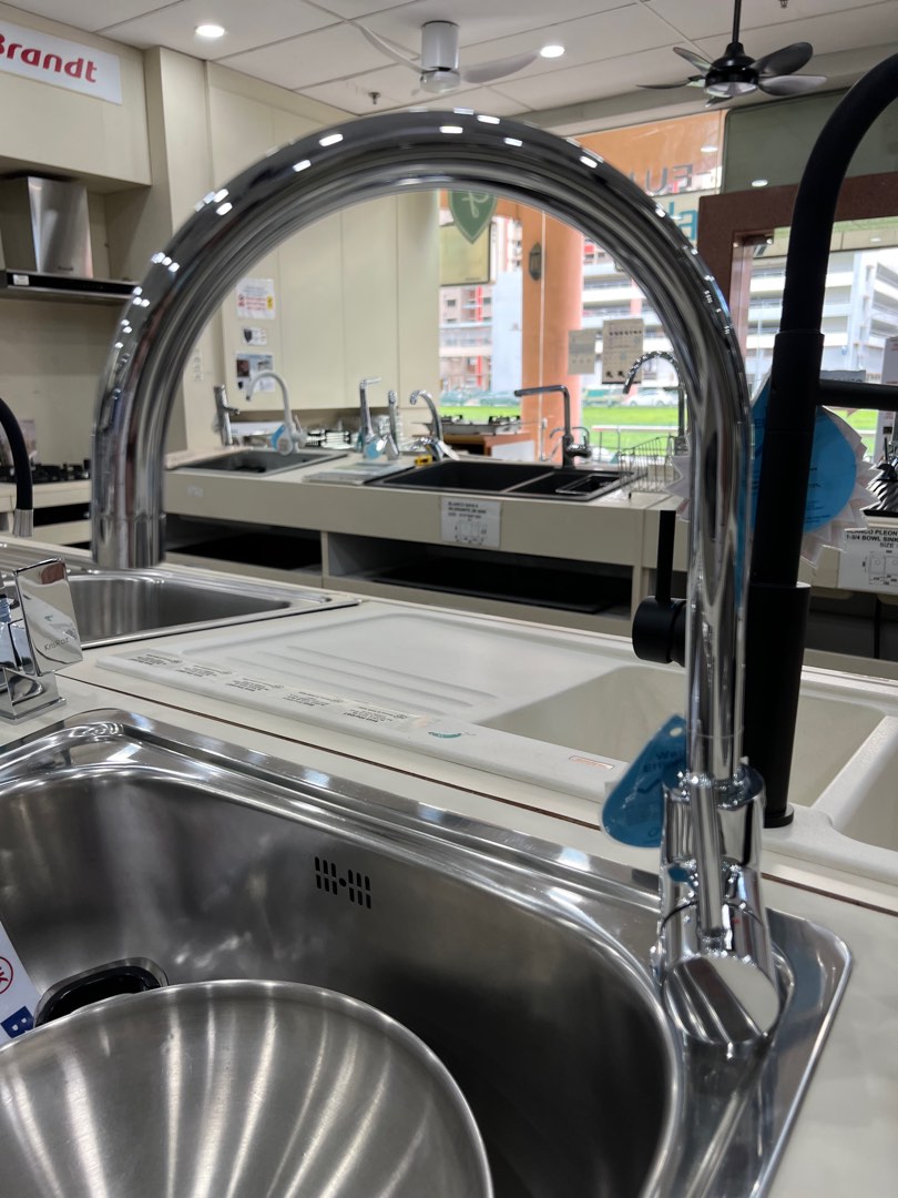 Blanco Kitchen Mixer Tap (brand new chrome), Furniture & Home Living