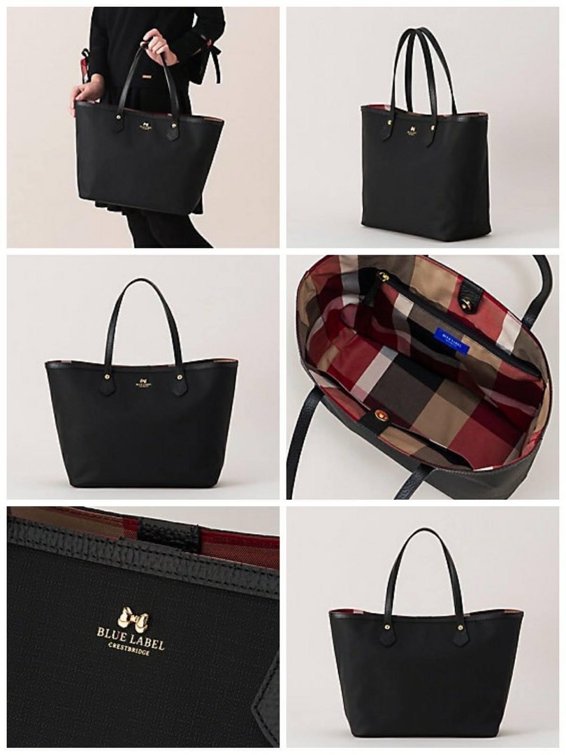 Blue label tote cheap bag