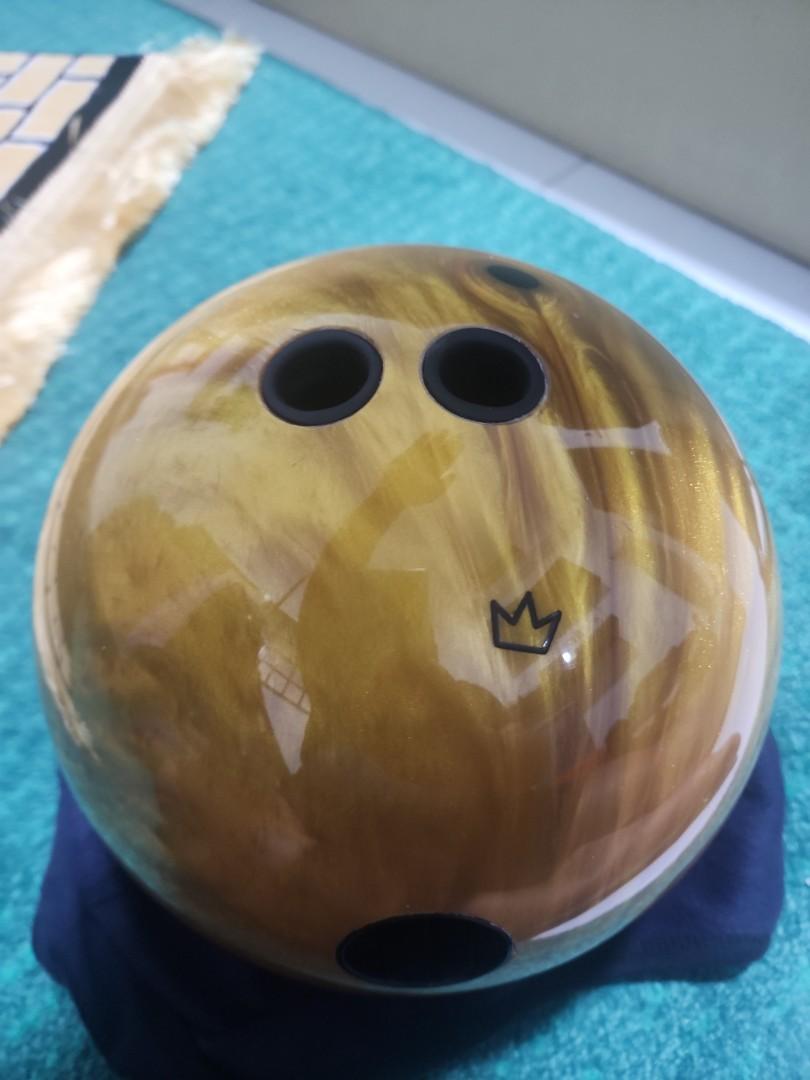 Bowling ball 15 Lbs kingpin special edition, Sports Equipment, Sports