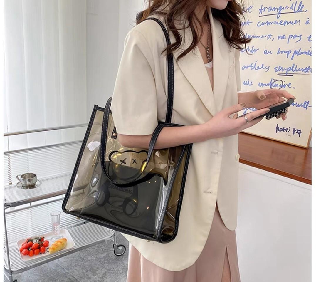 Translucent handbag online