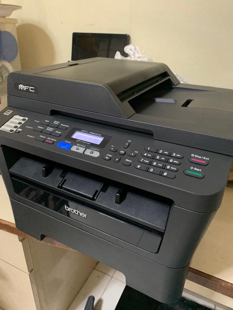 BROTHER MFC 7860 DW WIRELESS PRINTER, Computers & Tech, Printers ...