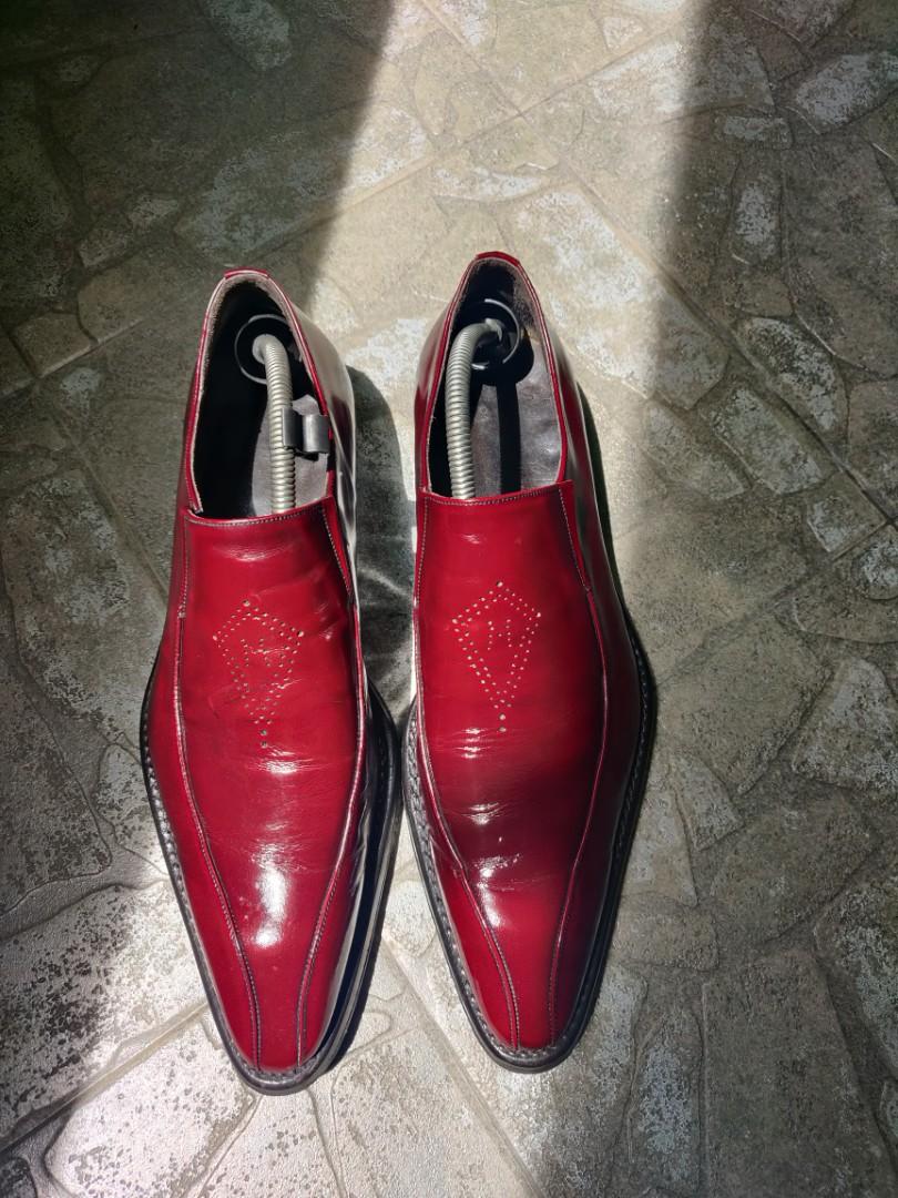 Calf Leather Slip on Shoes Men s Fashion Footwear Dress Shoes